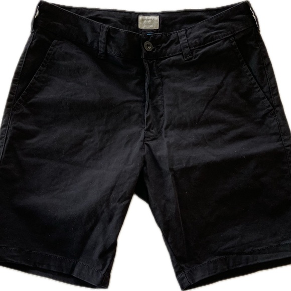O'Neill Men's Black Flat Front Shorts - Picture 1 of 4